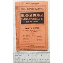 Vintage: Jackets! A Humorous Sketch for Five Ladies by C. A. Jessop