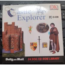 Castle Explorer PC ROM Promo The Daily Mail CD Rom Library Kids Childrens