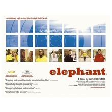 Elephant (2003)_3 Movie Film Poster Canvas iconic design