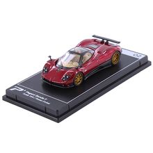 Pagani Zonda F Rosso Dubai Red Metallic "Hypercar League Collection" 1/64 Die...