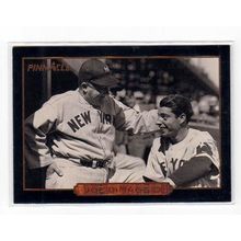 1993 Pinnacle Joe DiMaggio, Joe McCarthy baseball card #21 –HOF - Yankees