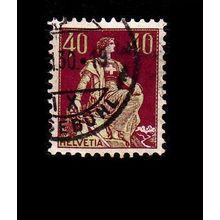 SCHWEIZ SWITZERLAND [1924] MiNr 0208 x ( O/used )