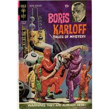 BORIS KARLOFF TALES OF MYSTERY # 36 NICE