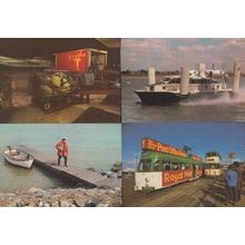 Royal Mail Transportation 4x First Day Cover Postcard