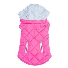 Weekender Dog Sweatshirt Hoodie - Pink LARGE