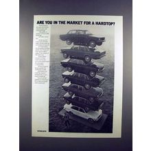 1972 Volvo Car Ad - In The Market for a Hardtop?