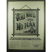 1984 NatWest Bank Ad - Time Waits For No Plan