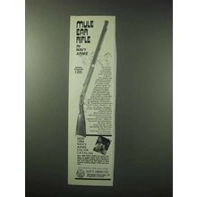 1984 Navy Arms Co. Mule Ear Rifle Ad