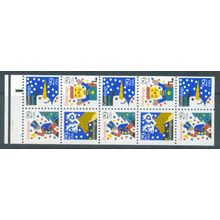 2795-2796a 29c Christmas Fine MNH Pane/10 P# 111111 L00142