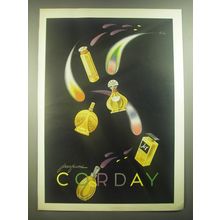 1945 Corday Perfumes Advertisement - art by Vladimir Bobri - Parfums Corday