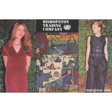 Indian Employment Clothes Fashion Bristol Glastonbury Advert Postcard