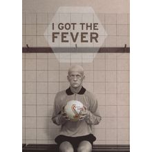 Collina Super Strict Scary Italian Football Referee Postcard