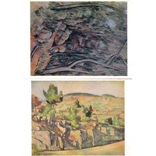 Cezanne Paysage Rocheux Dans Le Parc Du Chateau Noir 2x Postcard s