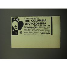 1957 The Columbia Encyclopedia Ad - A Superb gift!