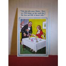 SAUCY SEASIDE POSTCARD unused. D. Constance Ltd. no 1811 humour Donald McGill =