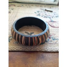 womens solid wooden bracelet
