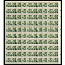 Madonna And Child Christmas Sheet of One Hundred 20 Cent Stamps Scott 1939