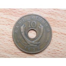 East Africa 1928 10 Cent Coin