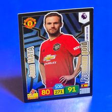 2019/20 PANINI EPL Soccer Card - LE-JM: Juan Mata Premium Gold Limited Edition