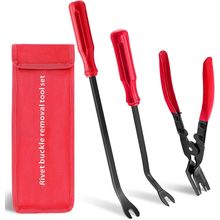 3 Pcs Clip Remover Tool, Clip Pliers Set Fastener Removal Tool , Auto Trim Remov