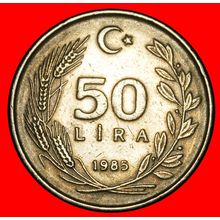 Ⰶ ATATURK (1923-1938): TURKEY★ 50 LIRAS 1985 TYPE 1984-1987★LOW START★NO RESERVE