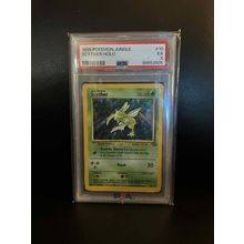 Scyther - 10/64 - Holo Rare - Unlimited Edition Jungle Pokemon Graded Trading Ca