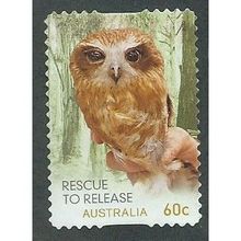 AUS 2010 60c (S/A) 'RESCUE TO RELEASE- OWL' FINE USED (EBID36-766)