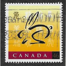 CAN 1999 46c 'CHINESE NEW YEAR - RABBIT' FINE USED (EBID71-549)