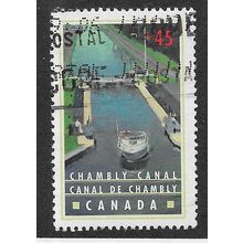 CAN 1997 45c 'CANADIAN CANALS - CHAMBLY' FINE USED (EBID71-590)