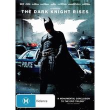 The Dark Knight Rises DVD | Christian Bale | Christopher Nolan's | Region 4