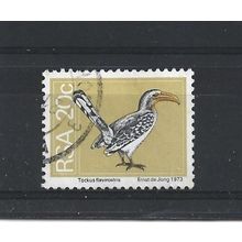 SouthAfrica.SG359 20c Yellow-billed Hornbill.Fine Used.Sep25r