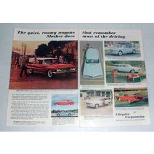 1962 Chrysler Wagon Ad: Dodge Dart, Lancer, Valiant +