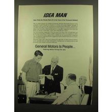 1965 General Motors Ad - Idea Man