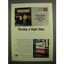 1966 United Delco Service Ad - Having a High Time