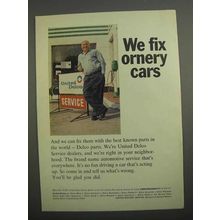 1966 United Delco Service Ad - We Fix Ornery Cars