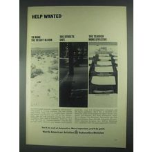 1967 North American Aviation Ad - Help Wanted