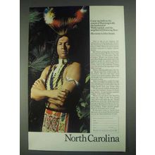 1967 North Carolina Tourism Ad - Cousin of Runningwolfe