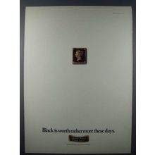 1977 Johnnie Walker Black Scotch Ad - Worth More
