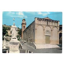 DUAMO SQUARE, PIETRASANTA, ITALY.. unused postcard #