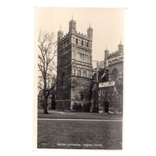 EXETER CATHEDRAL, DEVON unused vintage postcard RP by Jarrold =