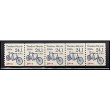 2266 24.1c Tandem Bicycle Very Fine MNH Dry Gum PNC 1/5 X1374