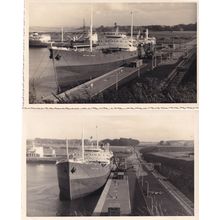 San Felix Container Ship Plain Back Photo Postcard