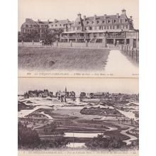 Le Touquet Paris Plage L'Hotel Du Golf Atlantic 2x French Old Postcard s
