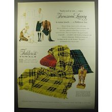 1953 Fieldcrest Towels Ad - Newly-wed or not.. enjoy Trousseau Luxury