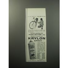 1957 Krylon Spray paint Ad - If you prize it.. Krylon-ize it