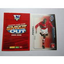Chris Powell - Charlton A Shoot Out 2005 2006 Magic Box Football Card (EF1)