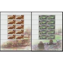 Fr. Polynesia Cultural Heritage Full Sheets 2005 MNH SG#1013-1014