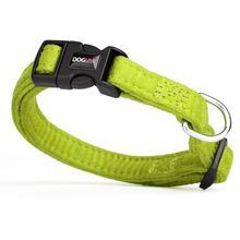 Comfort Microfiber Flat Collar Green 5/8"-11"-17"