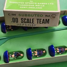 Subbuteo Ref 19 Barcelona HW Heavyweight Team In Correct Box