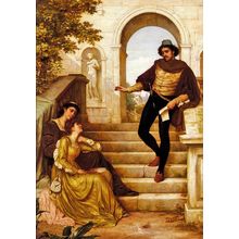 Thomas Benjamin Kennington - The New Sonnet Poster Canvas Movie Film Print A0 A1